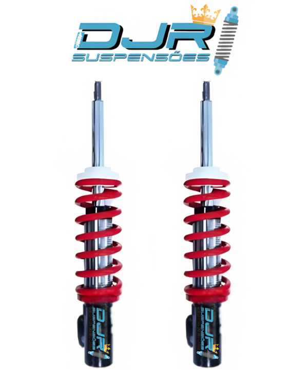 Kit Suspensão Rosca Slim - Peugeot 206/207 - Par Dianteiro de 2001 ate 2010